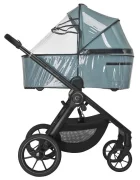 Espiro Carucior 2 in 1 pentru copii Yoga Verde inchis 0-22 kg premium toate accesoriile incluse