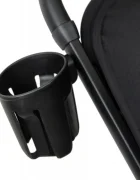 Espiro Carucior pentru copii Else Black 0-22 kg pliabil cu suspensii spatar reglabil suport pentru picioare reglabil si husa pentru picioare