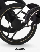 Espiro Carucior pentru copii Flow Vanilla 0-22 kg cu suspensii suport reglabil pentru picioare bara de protectie pivotanta accesorii incluse