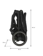 Espiro Carucior pentru copii Flow Vanilla 0-22 kg cu suspensii suport reglabil pentru picioare bara de protectie pivotanta accesorii incluse