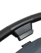 Espiro Carucior pentru copii Just Negru 0-22 kg compact sistem de pliere automata cu o singura mana accesorii incluse