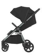 Espiro Carucior pentru copii Wave Negru 0-22 kg compact si usor cu pliere rapida suspensie maner reglabil accesorii incluse