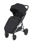 Espiro Carucior pentru copii Wave Negru 0-22 kg compact si usor cu pliere rapida suspensie maner reglabil accesorii incluse