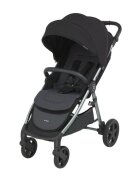Espiro Carucior pentru copii Wave Negru 0-22 kg compact si usor cu pliere rapida suspensie maner reglabil accesorii incluse