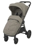 Espiro Carucior pentru copii Wind Arctic gray 0-22 kg cu suspensii pliere automata si husa pentru picioare inclusa