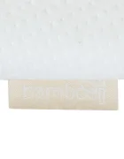 Espiro Patut pentru bebelusi Tully Gri Deschis pliabil si portabil cadru solid saltea confortabila inclusa laterale din plasa