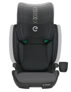Espiro Scaun auto pentru copii Theta Negru 100x150 cm ajustabil sistem de prindere Isofix