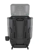 Espiro Scaun auto pentru copii Theta Negru 100x150 cm ajustabil sistem de prindere Isofix