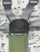 Espiro Scaun de masa pentru copii Penne Negru compact si confortabil tavita detasabila spatar reglabil pe 3 pozitii si inaltimea pe 5 pozitii