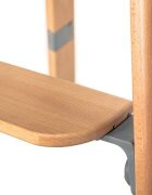 Espiro Scaun de masa pentru copii Sense gri 4 in 1 multifunctional cu suport pentru picioare reglabil pe 3 niveluri si tavita detasabila