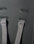 Espiro Scaun de masa pentru copii Sense gri 4 in 1 multifunctional cu suport pentru picioare reglabil pe 3 niveluri si tavita detasabila