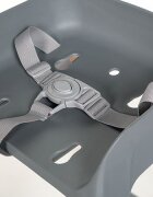 Espiro Scaun de masa pentru copii Sense gri 4 in 1 multifunctional cu suport pentru picioare reglabil pe 3 niveluri si tavita detasabila