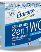 Etamine du Lys Tablete Bio 2 in 1 curatare si detartrare toaleta Etamine fara parfum 12 bucati