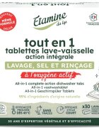 Etamine du Lys Tablete Bio fara parfum all-in-1 spalare sare clatire Etamine pentru masina de spalat vase 30 bucati
