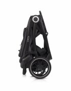 Euro-Cart Carucior 2 in 1 pentru copii Crox compus din doua piese distincte cadrul de aluminiu Roti mari Scaun reversibil capotina si husa de picioruse cu Geanta si accesorii incluse pana la 22 kg Iron