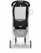 Euro-Cart Carucior cu spatar reglabil omologat pana la 22kg Volt Olt Pro Anthracite extrem de mic la pliere cadru de aluminiu roti cu suspensii spatar reglabil in 3 pozitii accesorii incluse