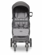 Euro-Cart Carucior nou nascut Flex omologat pana la 22kg Pearl cu spatar reglabil in 3 pozitii cadru din aluminiu roti cu suspensii si accesorii incluse