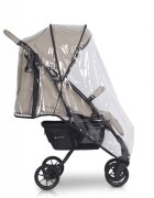 Euro-Cart Carucior pentru copii Volt Pro omologat pana la 22 kg Fossil Black Edition ultracompact pliabil cu o singura mana spatar reglabil in 3 pozitii roti cu suspensie