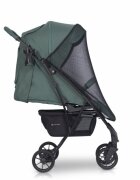 Euro-Cart Carucior pentru copii Volt Pro omologat pana la 22 kg Mineral Black Edition ultracompact pliabil cu o singura mana spatar reglabil in 3 pozitii roti cu suspensie