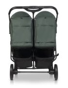 Euro-Cart Carucior pentru gemeni 2 in 1 Euro Cart Doblo Jungle cu Landouri pliabil cu suspensii spatar reglabil copertina reglabila si accesorii incluse greutate maxim admisa 22 kg