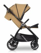 Euro-Cart Carucior pentru nou-nascut Corso cu cadru din aluminiu Camel
