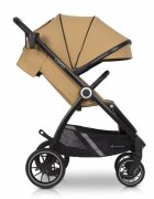 Euro-Cart Carucior pentru nou-nascut Corso cu cadru din aluminiu Camel