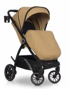 Euro-Cart Carucior pentru nou-nascut Corso cu cadru din aluminiu Camel