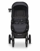 Euro-Cart Carucior pentru nou-nascut Corso cu cadru din aluminiu Coal