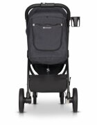 Euro-Cart Carucior pentru nou-nascut Corso cu cadru din aluminiu Coal