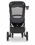 Euro-Cart Carucior pentru nou-nascut Corso cu cadru din aluminiu Coal