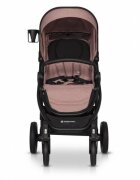 Euro-Cart Carucior pentru nou-nascut Corso cu cadru din aluminiu Rose