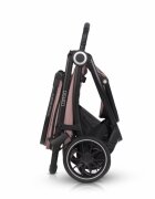 Euro-Cart Carucior pentru nou-nascut Corso cu cadru din aluminiu Rose