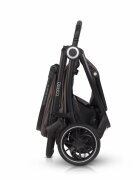 Euro-Cart Carucior pentru nou-nascut Corso cu cadru din aluminiu Taupe