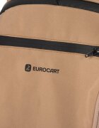 Euro-Cart Carucior sport Euro Cart Ezzo cu pliere tip umbrela pozitie de somn si parasolar XXL Camel spatar reglabil in 3 pozitii dotat cu husa de picioare roti cu suspensii
