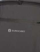 Euro-Cart Carucior sport Euro Cart Ezzo cu pliere tip umbrela pozitie de somn si parasolar XXL Iron spatar reglabil in 3 pozitii dotat cu husa de picioare roti cu suspensii