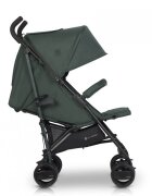 Euro-Cart Carucior sport Euro Cart Ezzo cu pliere tip umbrela pozitie de somn si parasolar XXL Jungle spatar reglabil in 3 pozitii dotat cu husa de picioare roti cu suspensii