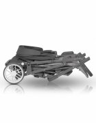 Euro-Cart Carucior sport Flex Powder pink cadru de aluminiu roti cu suspensii spatar reglabil in 3 pozitii suport pentru biberon accesorii incluse