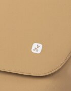 Euro-Cart Geanta multifunctionala pentru mamici Euro Cart compatibila carucioarelor Corso si Crox cu un compartiment si buzunare impermeabila si complet rigida dimensiune 44 x 27 x 14 cm Camel