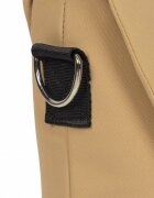 Euro-Cart Geanta multifunctionala pentru mamici Euro Cart compatibila carucioarelor Corso si Crox cu un compartiment si buzunare impermeabila si complet rigida dimensiune 44 x 27 x 14 cm Camel