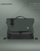 Euro-Cart Geanta multifunctionala pentru mamici Euro Cart compatibila carucioarelor Corso si Crox cu un compartiment si buzunare impermeabila si complet rigida dimensiune 44 x 27 x 14 cm Jungle