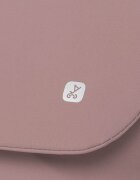Euro-Cart Geanta multifunctionala pentru mamici Euro Cart compatibila carucioarelor Corso si Crox cu un compartiment si buzunare impermeabila si complet rigida dimensiune 44 x 27 x 14 cm Rose