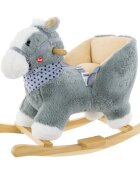 EuroBaby Balansoar Calut cu sunete gri TM123