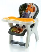 EuroBaby Scaun de masa multifunctional HB GY01 Portocaliu