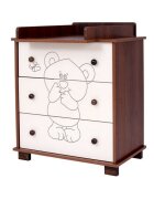 Eurogloria Comoda pentru copii Bear Wenge
