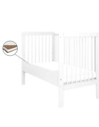 Eurogloria Patut pentru copii Tygrys Alb + Saltea Cocos 8 Cm