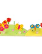 Fakopancs Cuier din lemn cu fluturasi 29x12 cm