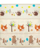 Feedo Covoras de joaca reversibil 180 x 180 x 1 cm 0 luni+ multicolor