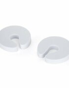 Feedo Protectii pentru oprirea usilor din spuma eva 9.4 x 9.2 x 1.8 cm 4 bucati alb