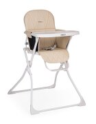 Feedo Scaun de masa Bite pliabil 6-36 luni Pastel Beige