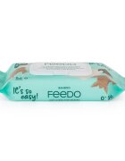 Feedo Servetele umede biodegradabile din bambus fara alcool parfum hipoalergenice 0 luni+